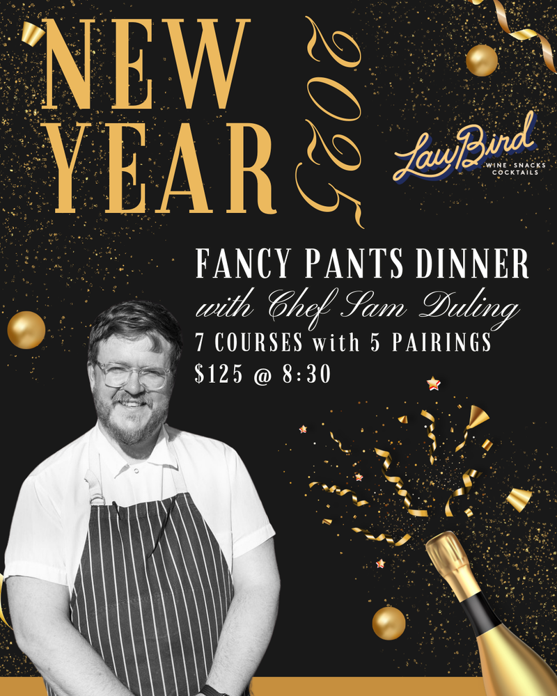 NYE 2025 FANCY PANTS DINNER RESERVATION