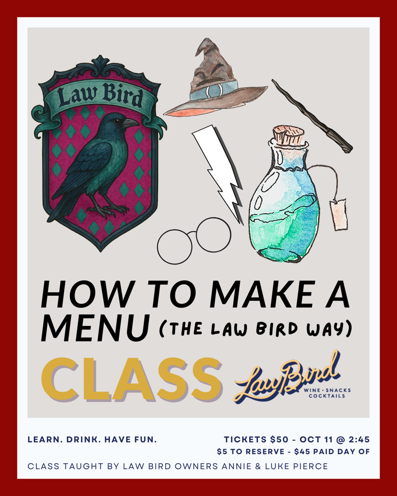 How to Make a Menu Class - SATURDAY 10/11 2:45PM