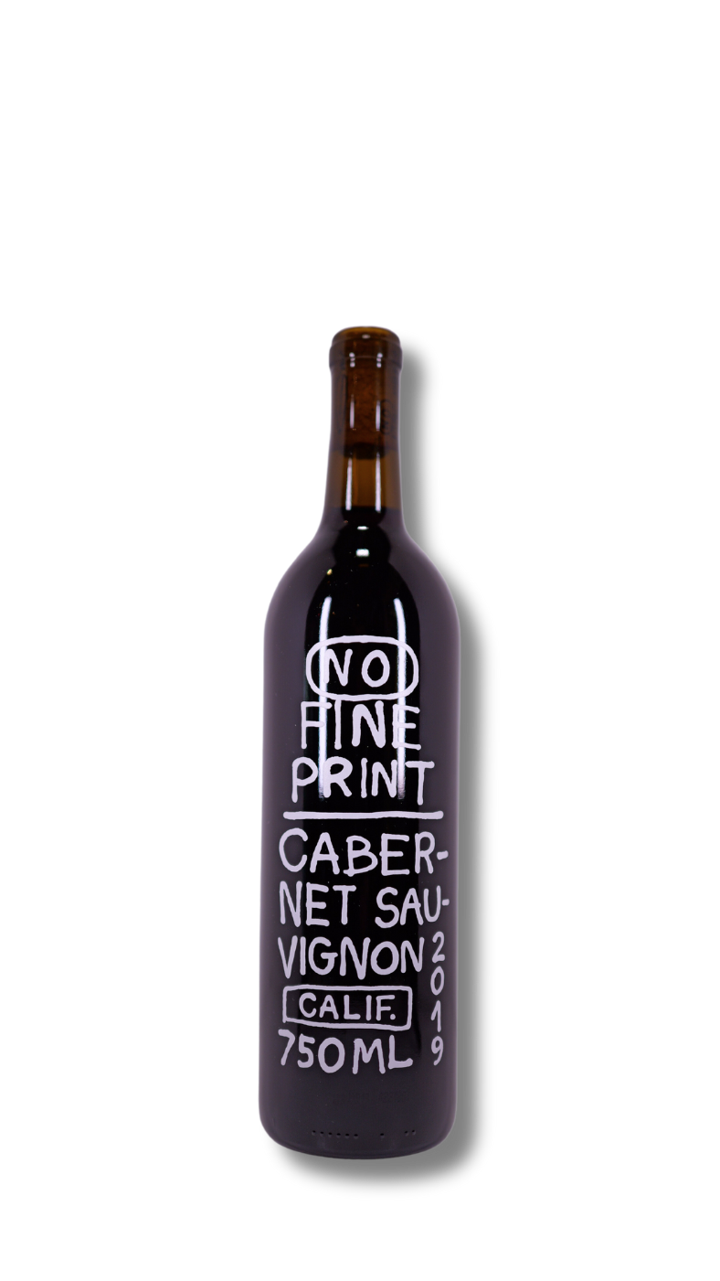 NO FINE PRINT CABERNET SAUVIGNON 2019 Law Bird Bar Shop No fine print cabernet sauvignon 2019 law bird bar shop
